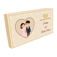 Anniversary Return Gift Box 18 Compartments